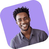 person profile decoration