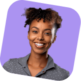 person profile decoration